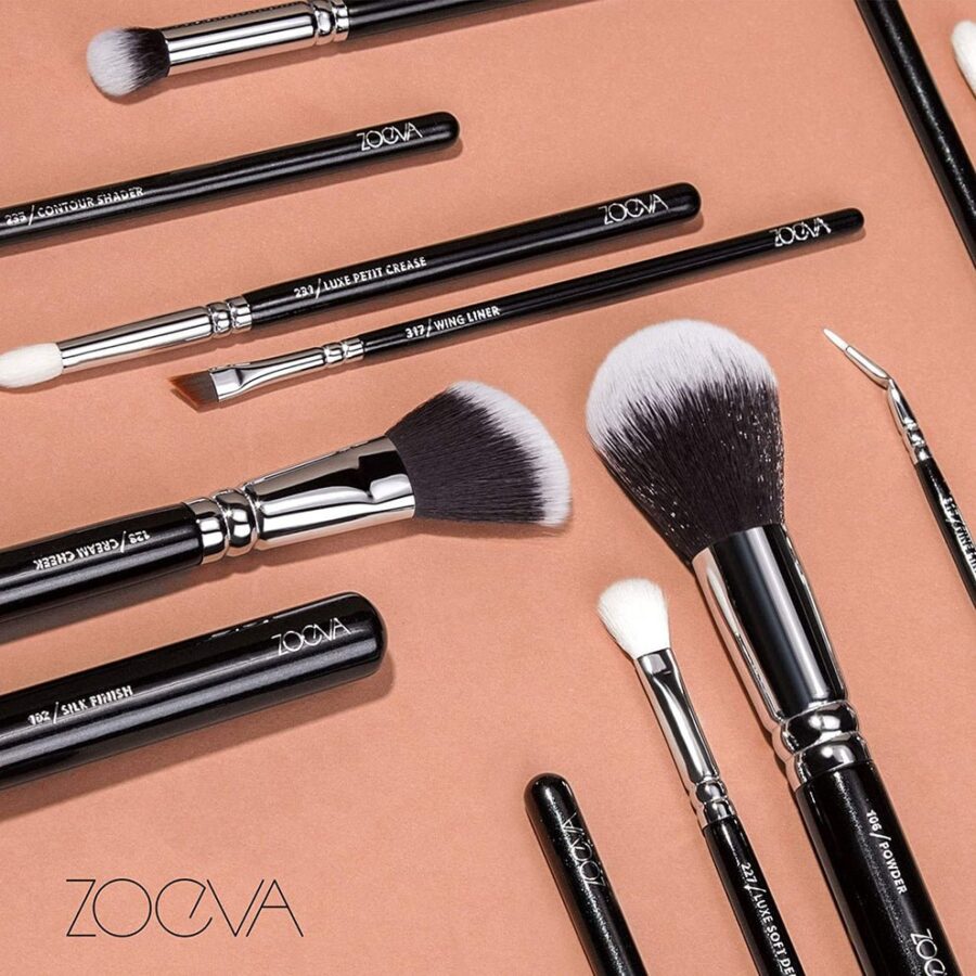 ZOEVA Luxe Complete Makeup Brush Set Includes 15 Face and Eye Makeup Brushes - Image 4